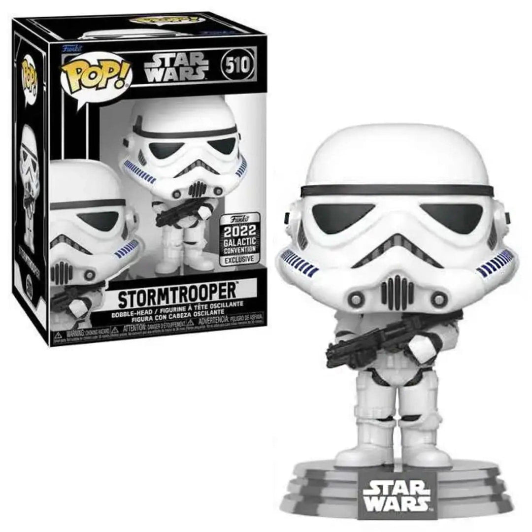 Funko Pop Star Wars stormtrooper exclusive figure from the 2022 Galactic Convention