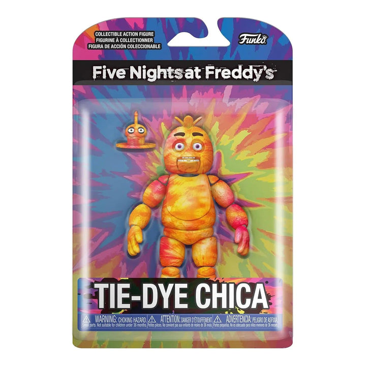 Five Nights at Freddy's Tie-Dye Chica collectible action figure