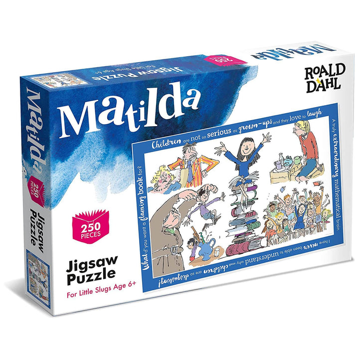 Roald Dahl Stories Jigsaw Puzzle Illustrations Quotes 250 Pieces Matilda