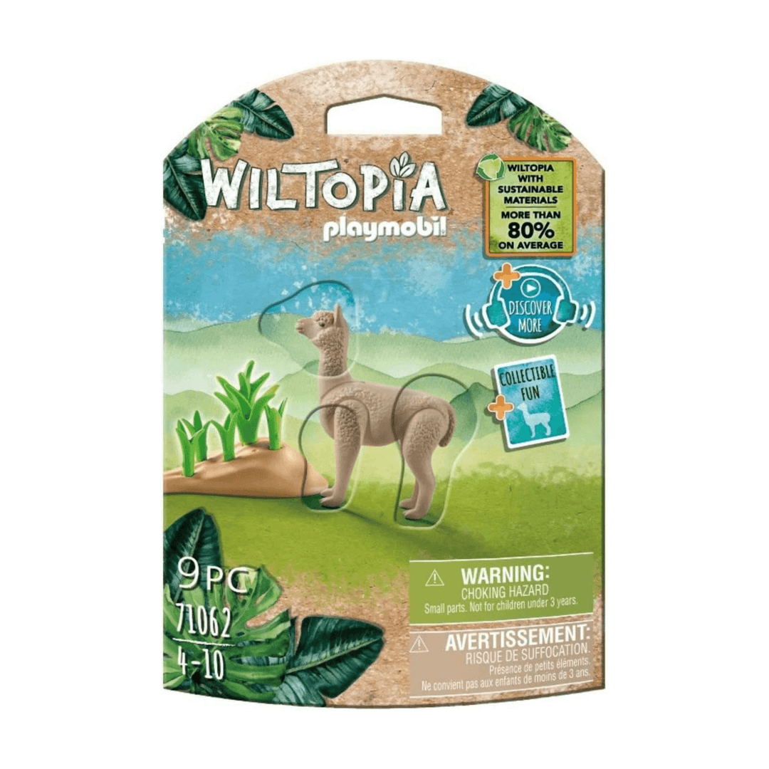 wiltopia playmobil alpaca toy