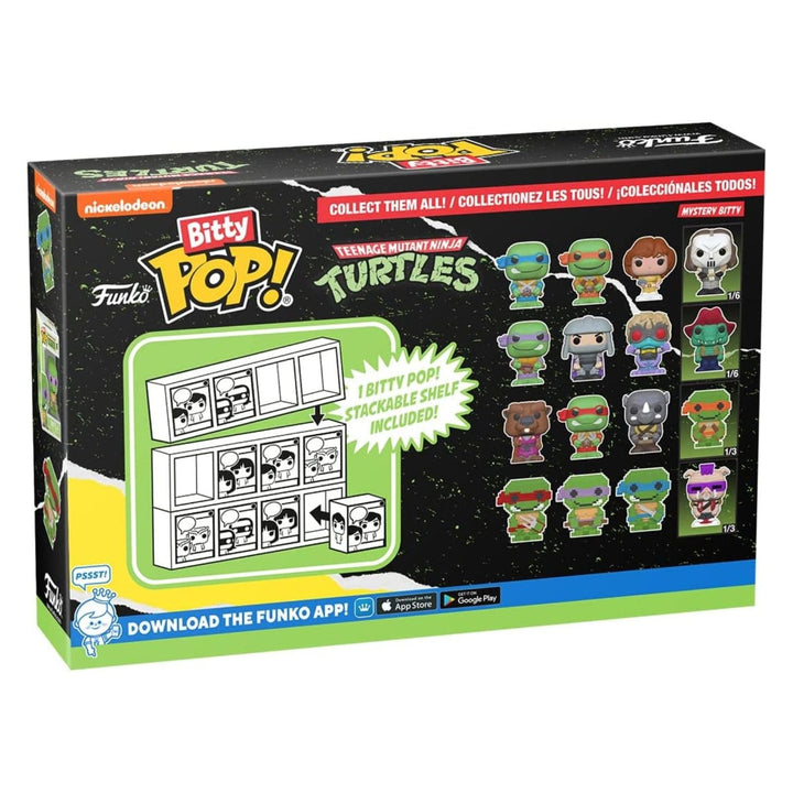 Funko Pop! Teenage Mutant Ninja Turtles toy box packaging on a white background