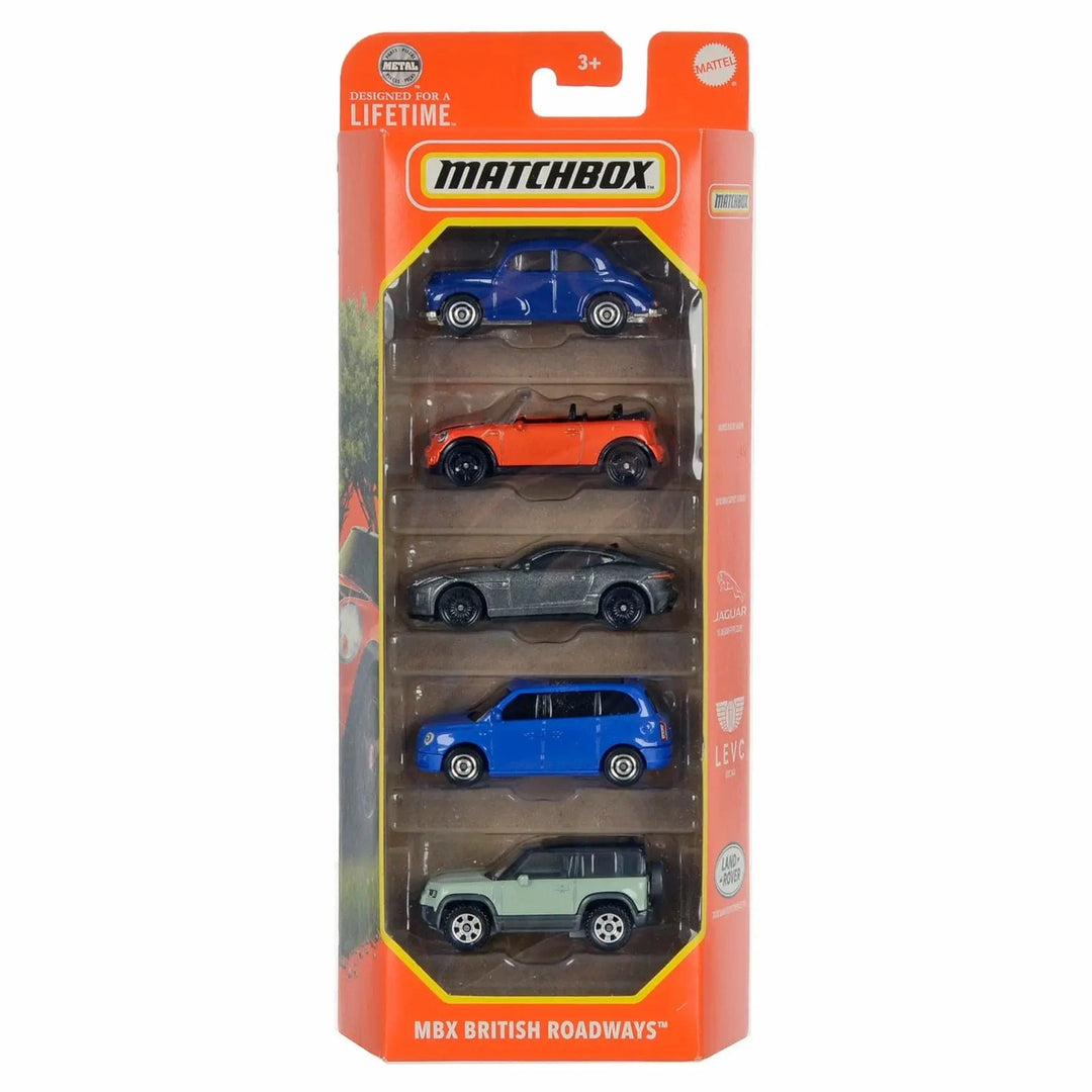 Matchbox British Roadways pack of 5 die-cast vehicles