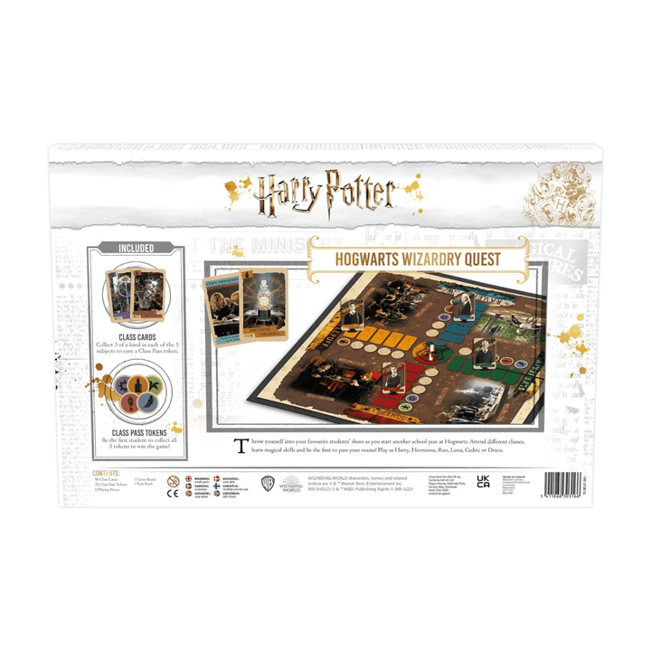 harry potter wizarding world hogwarts wizardry quest board game