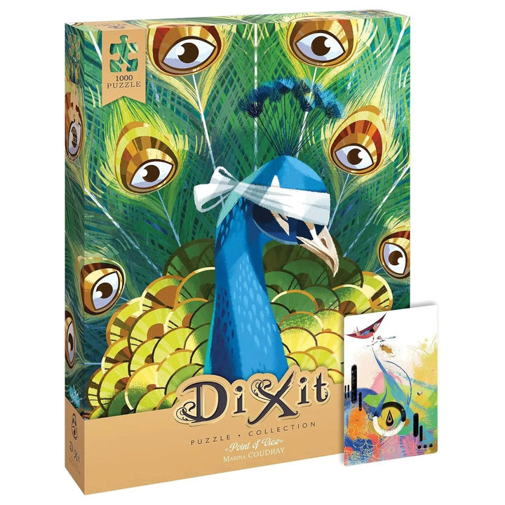 Blindfolded Peacock Point of View Dixit 1000 piece jigsaw puzzle