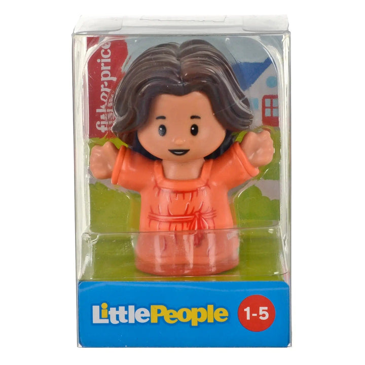 Little People figure with orange dress