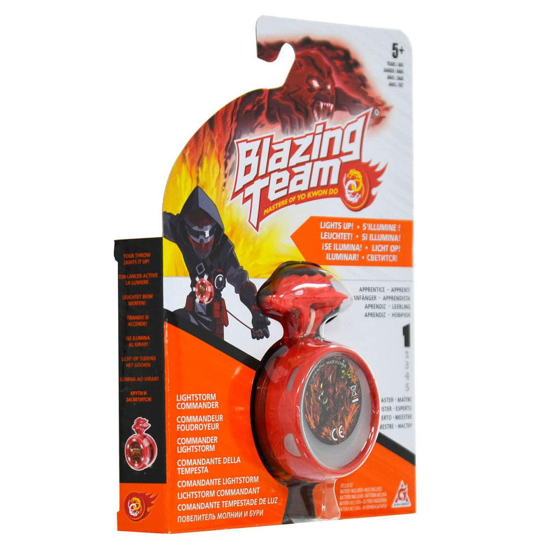 Blazing Team Yo-Yo Lightstorm Commander Yo Kwon Do Light Up