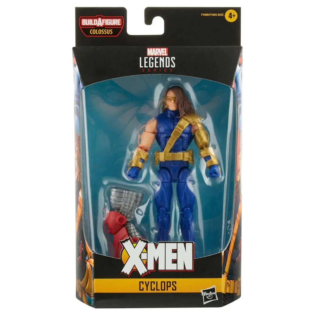 Marvel Legends Cyclops collectible figure in collector box packaging