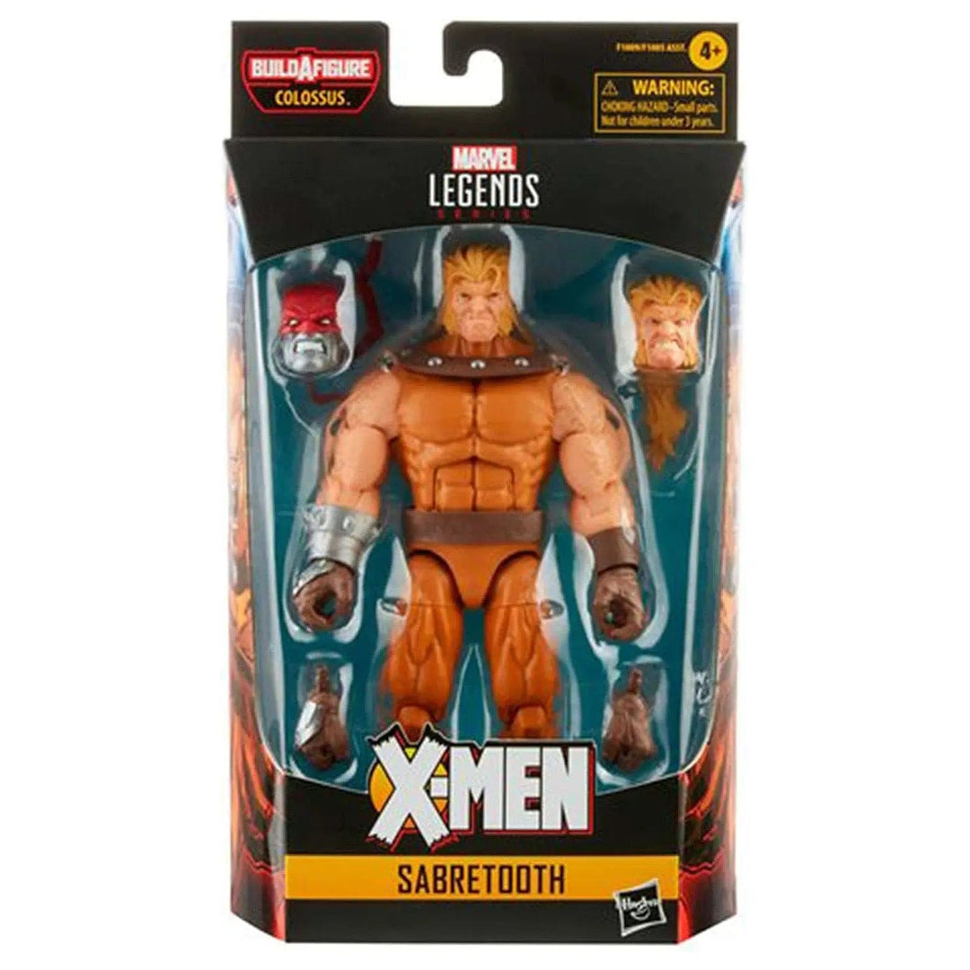 Marvel Legends Sabretooth collectible figure in collector box packaging