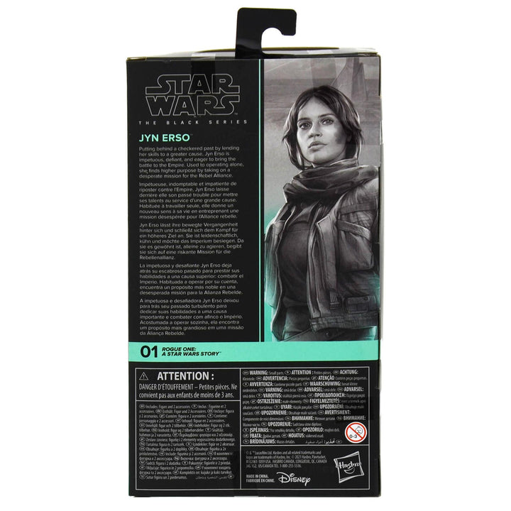 Star Wars The Black Series Rogue One Jyn Erso Action Figure 15cm