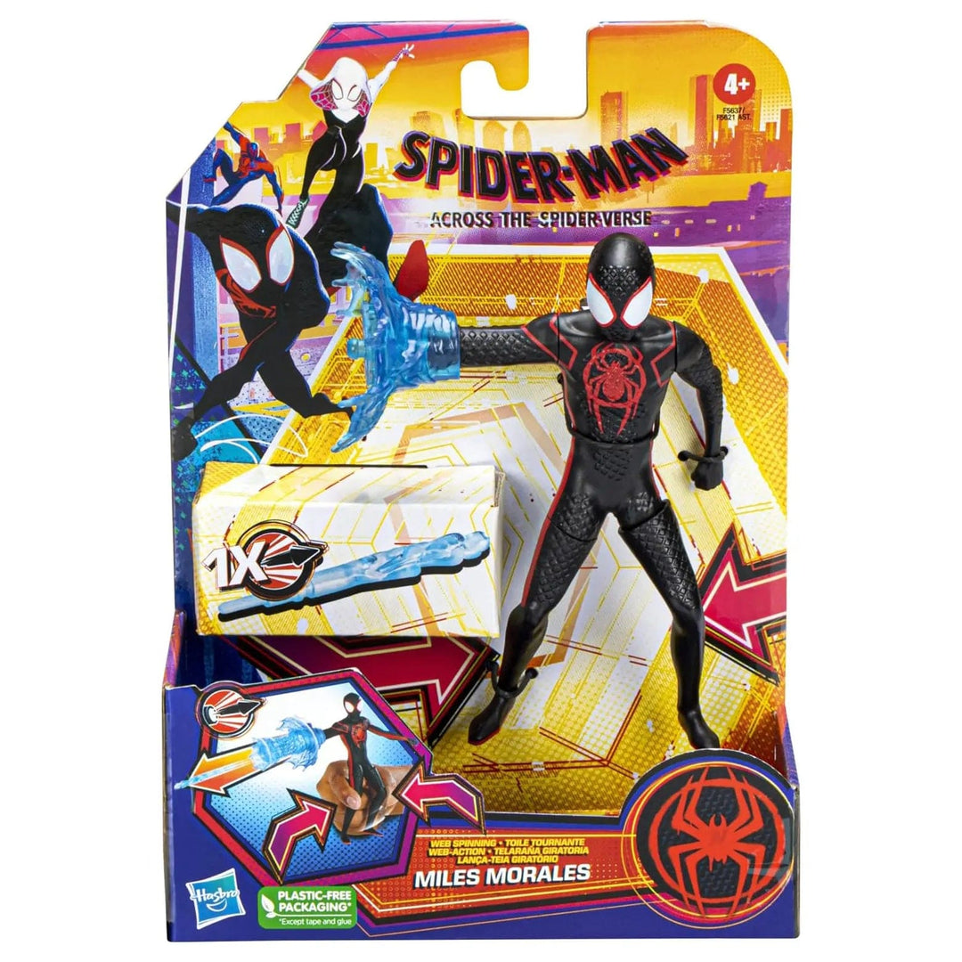 Spider-man Miles Morales interactive action figure with missile