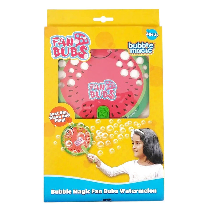 Bubble Magic Fan Bubs Dip Wave Play Outdoor Party Fun 100ml