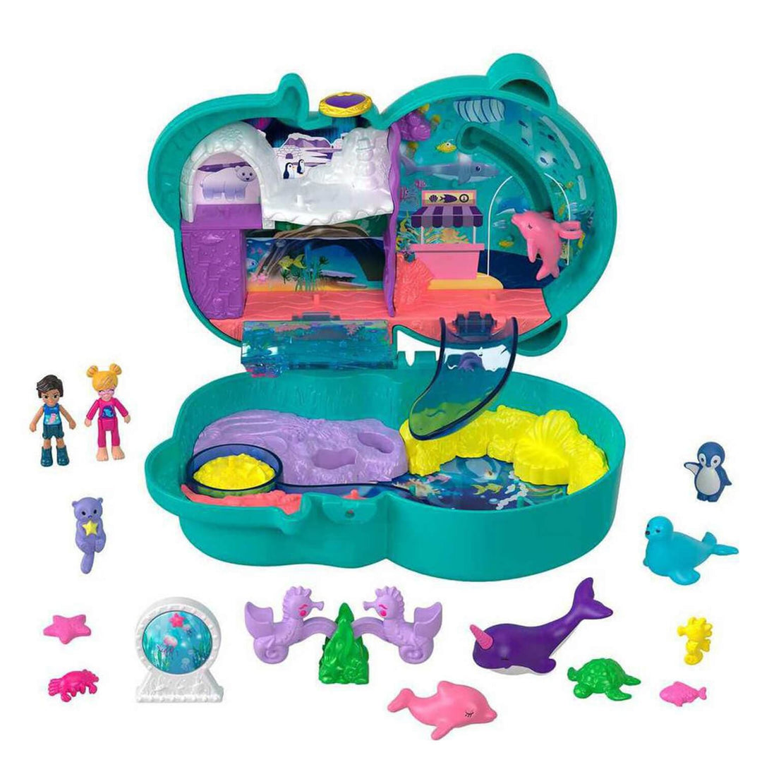 Polly Pocket Compact Carry Play Themed Adventure Micro Dolls