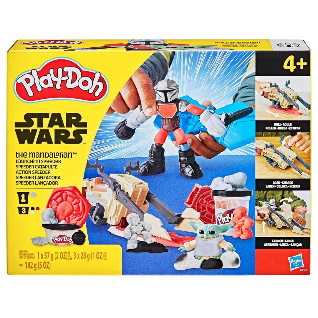 Play-Doh Star Wars The Mandalorian craft dough set in its original retail packaging, 