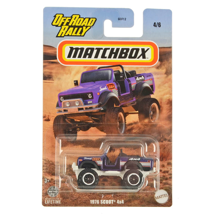 1976 Scout 4x4 Matchbox Off Road Rally car