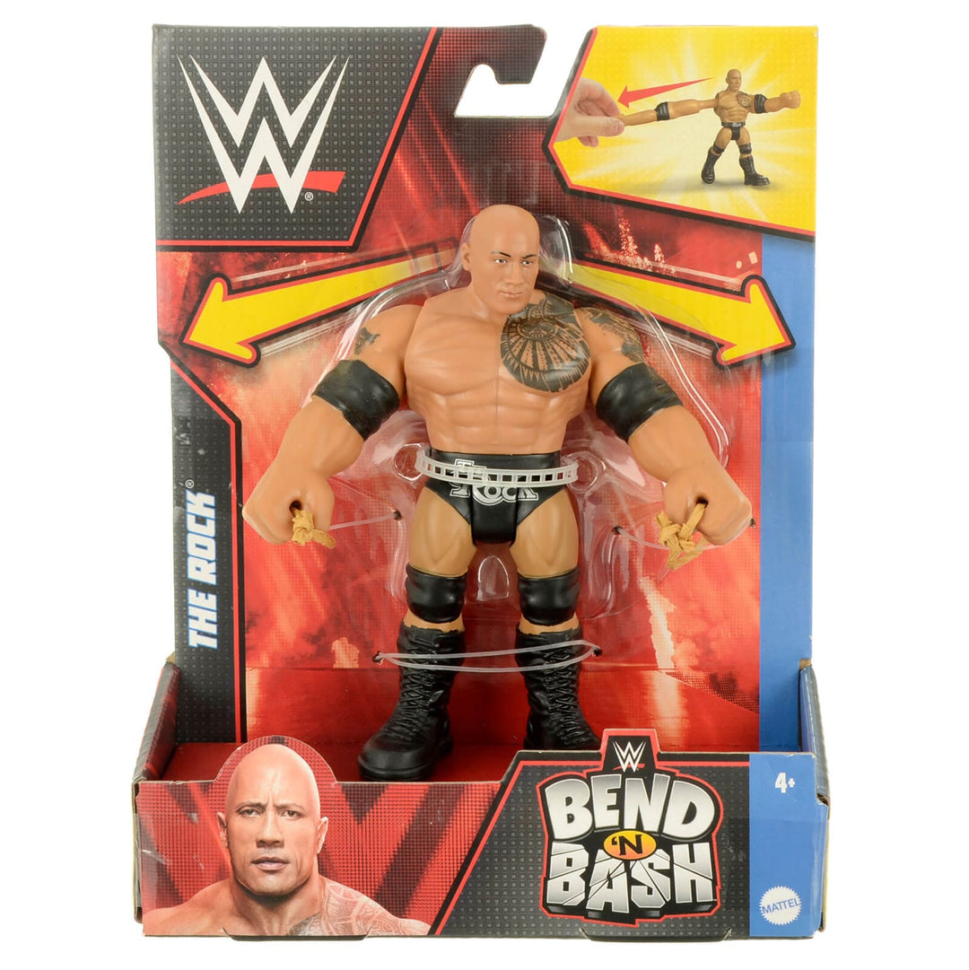 WWE Bend n Bash Action Figure Stretch Arms Posable 14cm