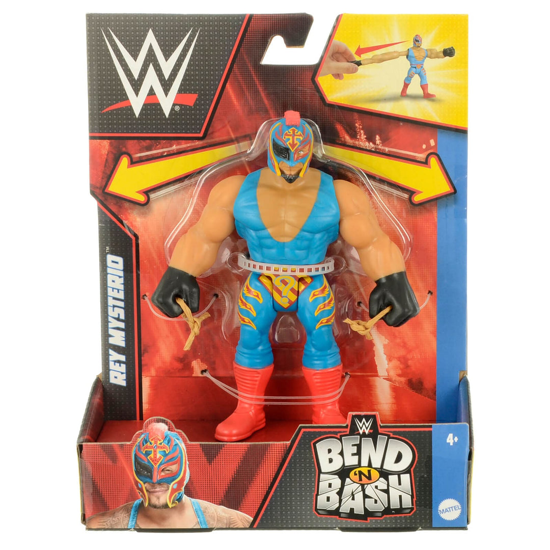 WWE Bend n Bash Action Figure Stretch Arms Posable 14cm