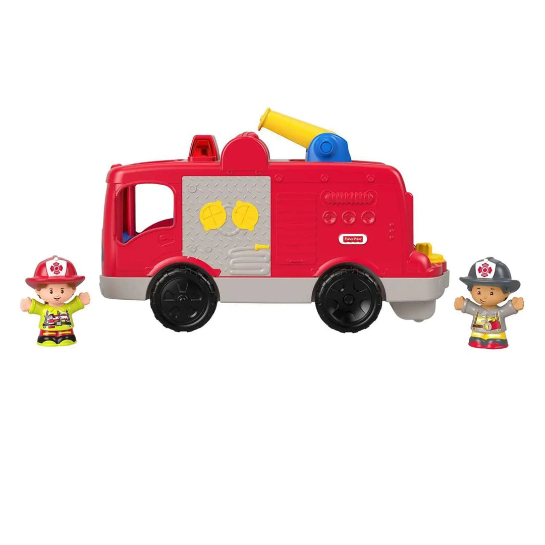 Fisher Price little people fire engine with 2 figures