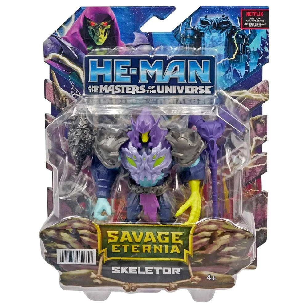 Masters of the Universe Skeletor Savage Eternia action figure in packaging