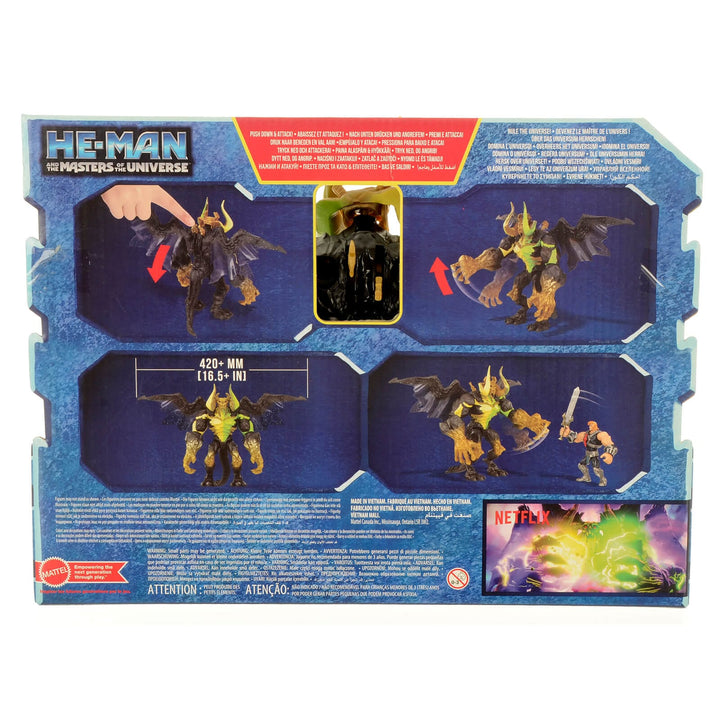 He-Man Cosmic Terror Skeletor Interactive Figure Tail Wings 25cm