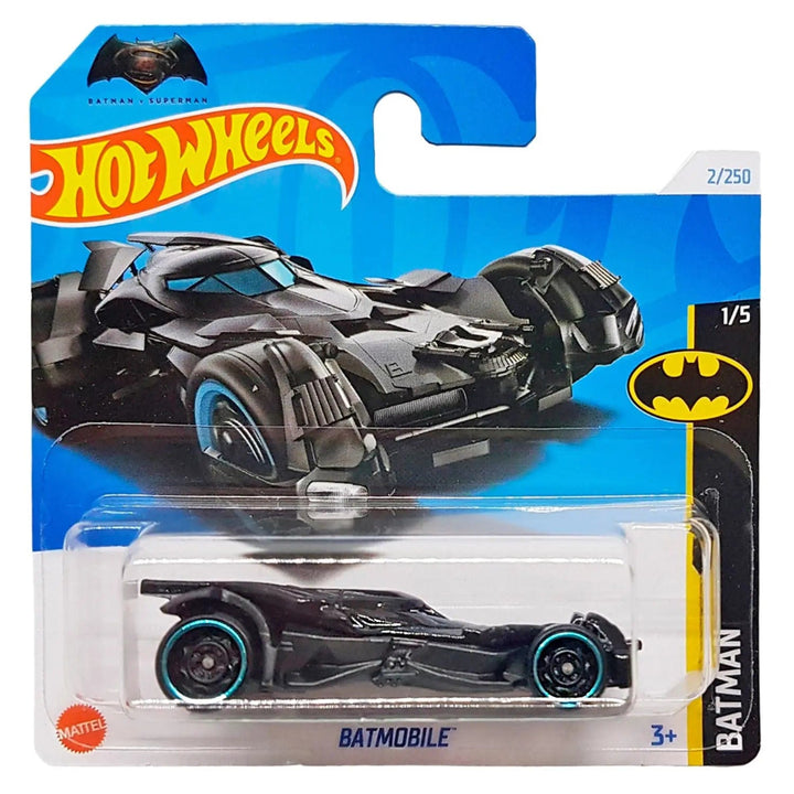 Hot Wheels Batmobile from the Batman series in packaging for collectors