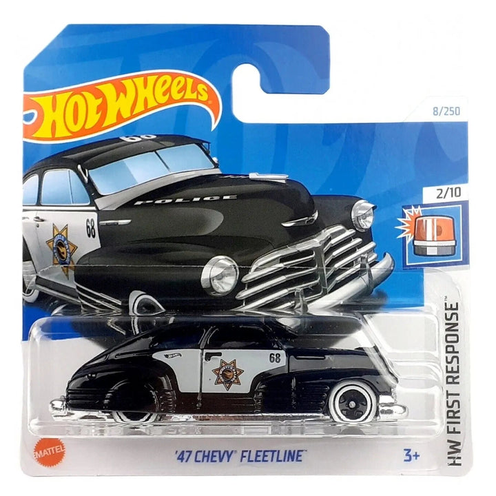 Hot Wheels First Response '47 Chevy Fleetline Police car  die-cast model