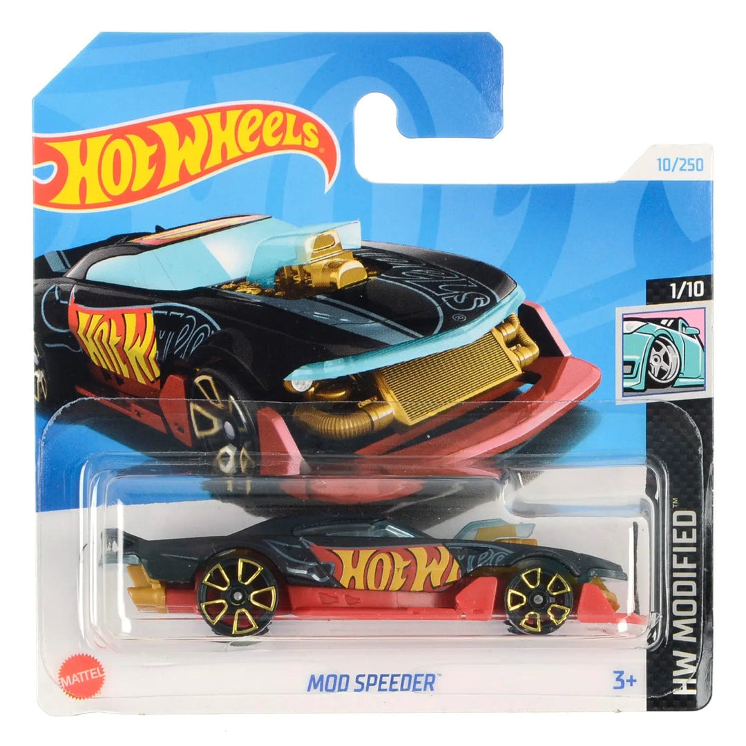 Hot Wheels Modified series Mod Speeder car in collectors packaging