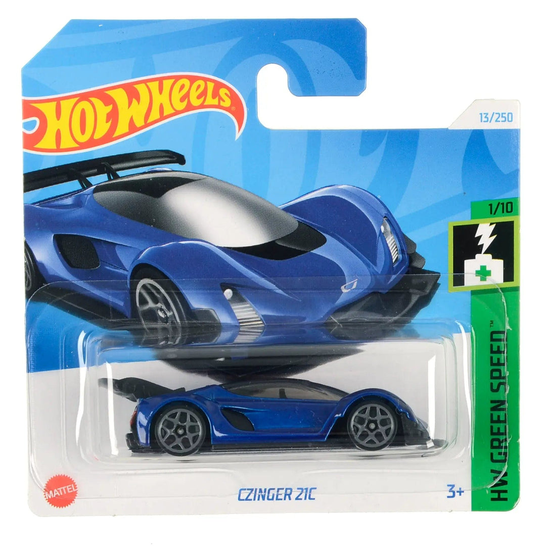 Hot Wheels Green Speed series Czinger 21C model super car in collectors packaging