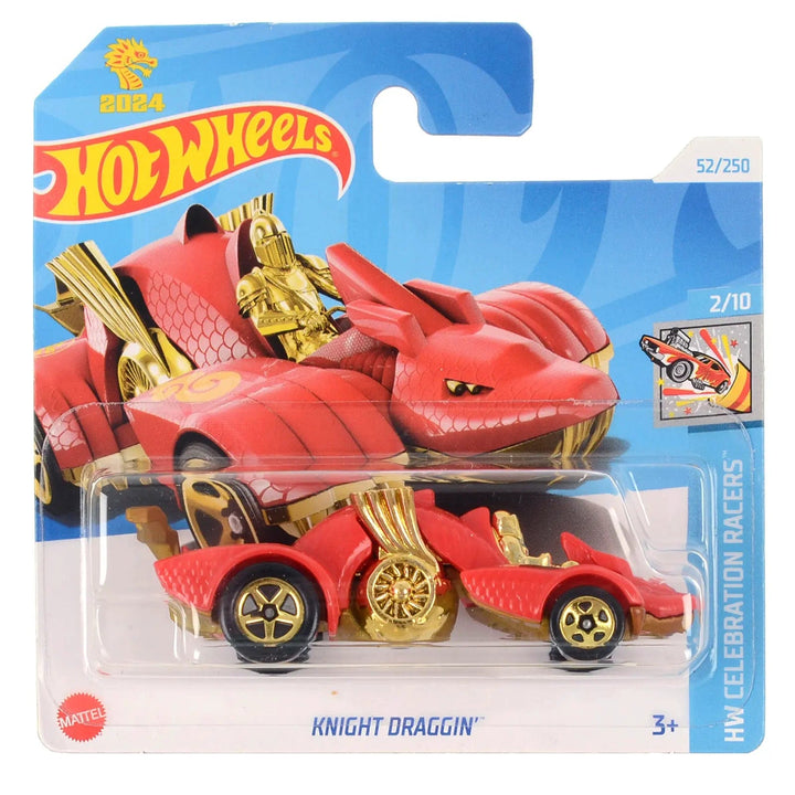 Hot Wheels Celebration Racers Knight Draggin die-cast vehicle