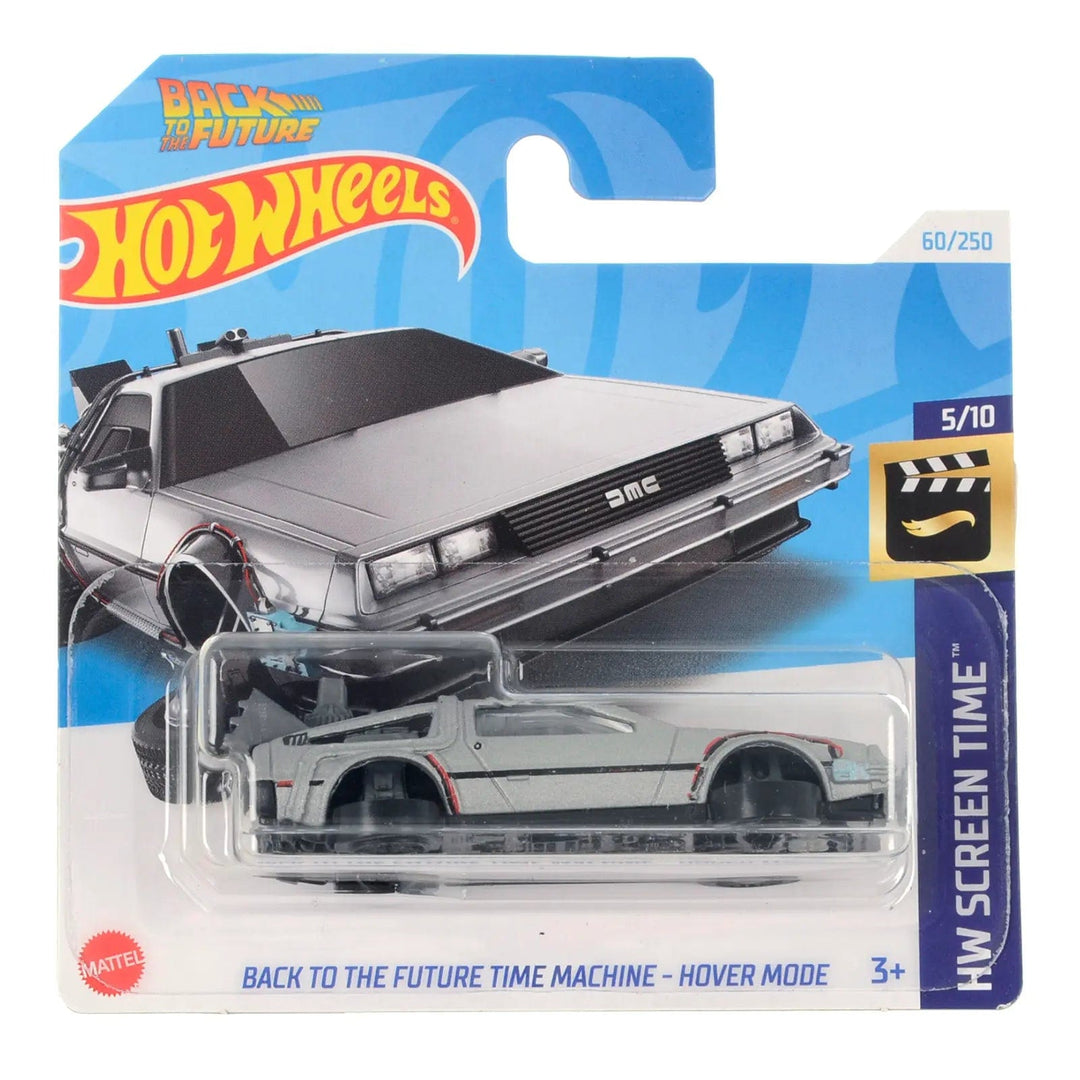 Hot Wheels Screen Time series Back to the Future Time Machine - Hover Mode die-cast car