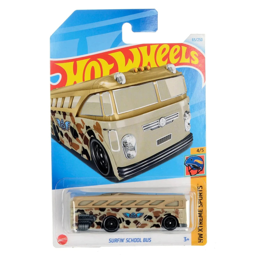 Hot Wheels Xtreme Sports Surfin' School Bus