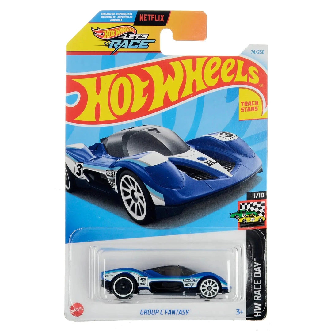 Hot Wheels Race Day series Group C Fantasy die-cast car