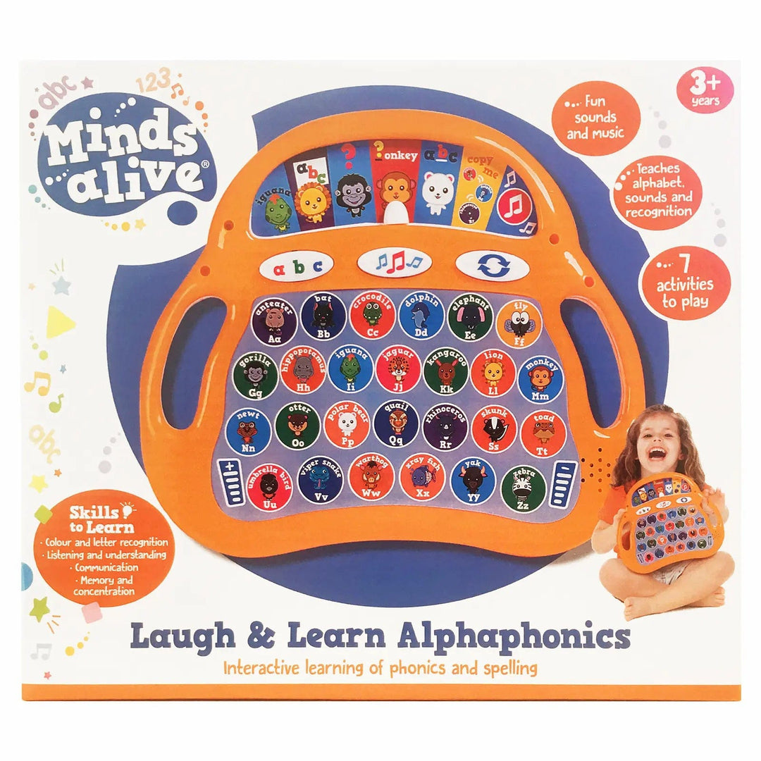 Laugh & Learn Alphaphonics interactive learning toy with 7 activities to play