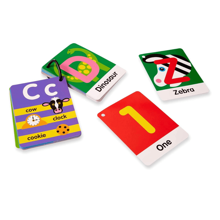 Melissa &amp; Doug Jumbo Activity Rug Educational ABC 123 Playing Cards