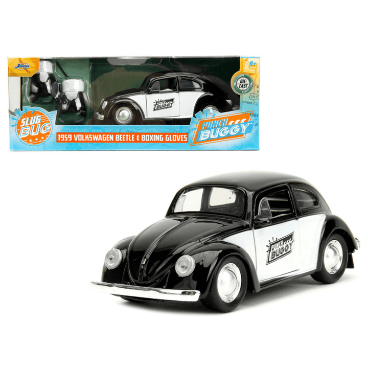 Punch Buggy 1959 Volkswagen Beetle & Boxing Gloves Die-Cast Vehicle