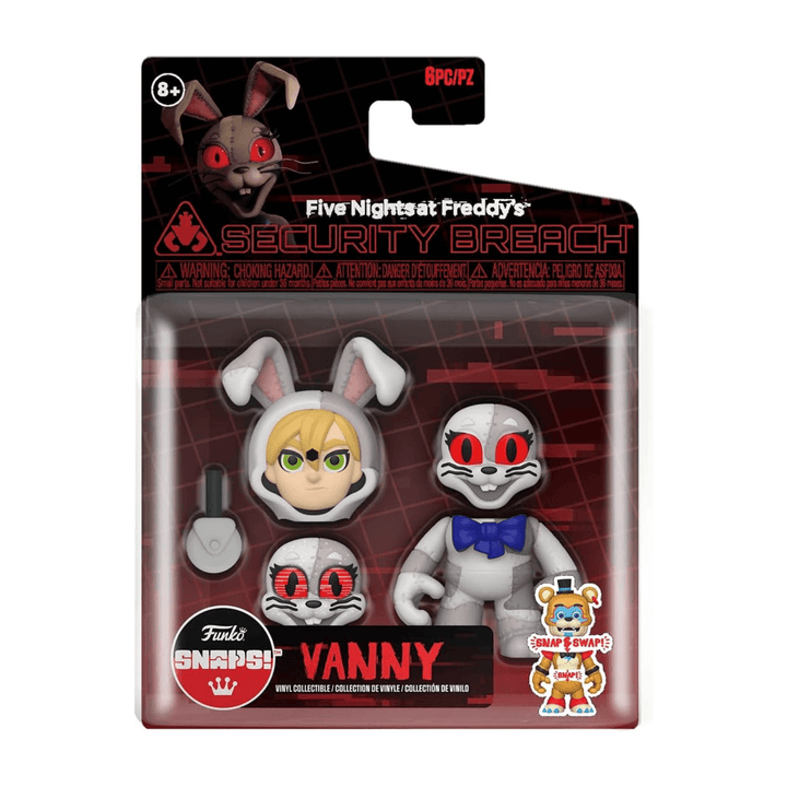 funko snaps five nights at freddy's collectible vinly in packaging with window - character vanny
