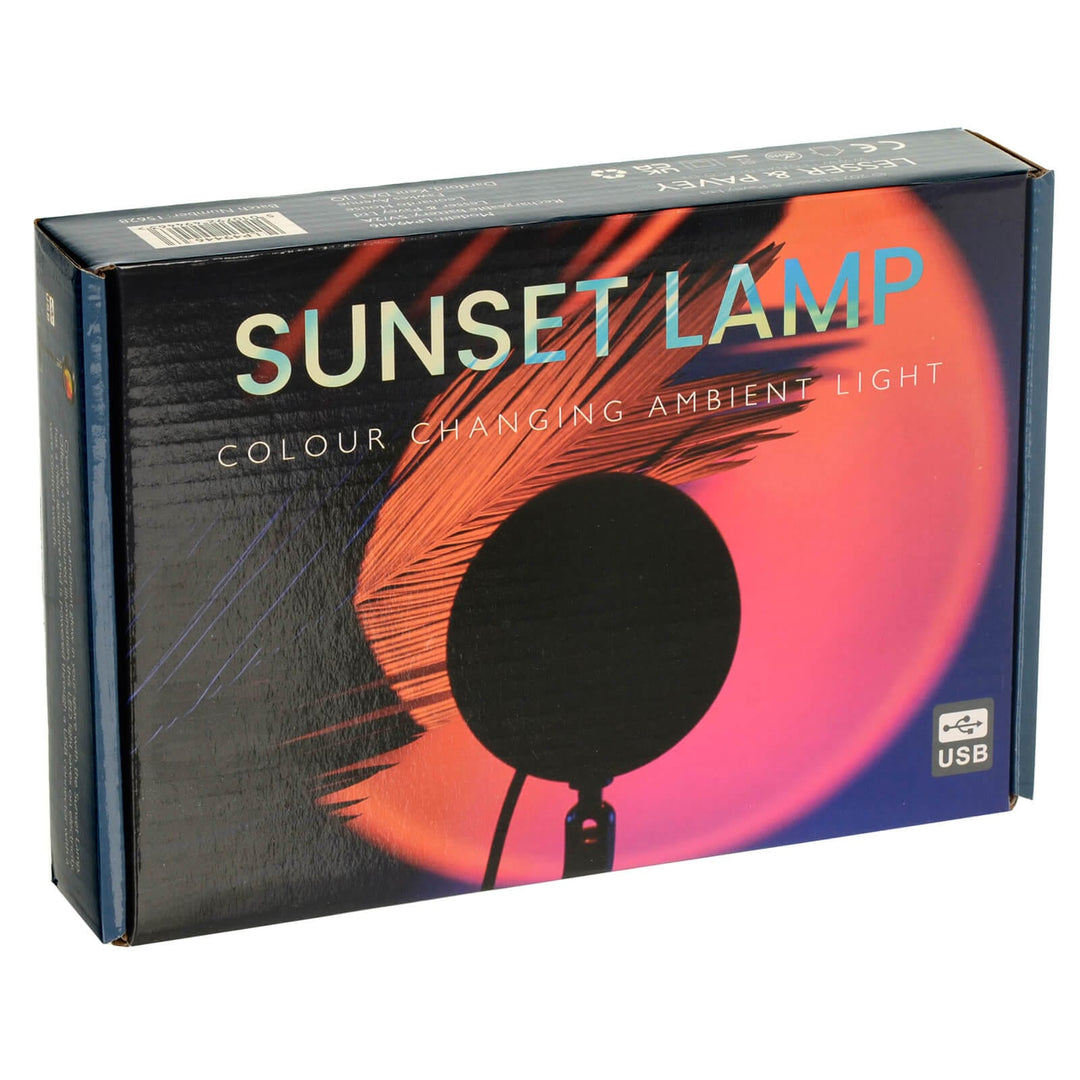 Sunset Lamp Colour Change LED Light Remote Control USB 25cm