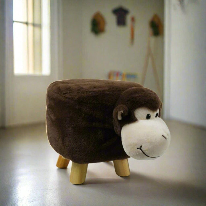 Monkey Styled Stool in a Childs play room