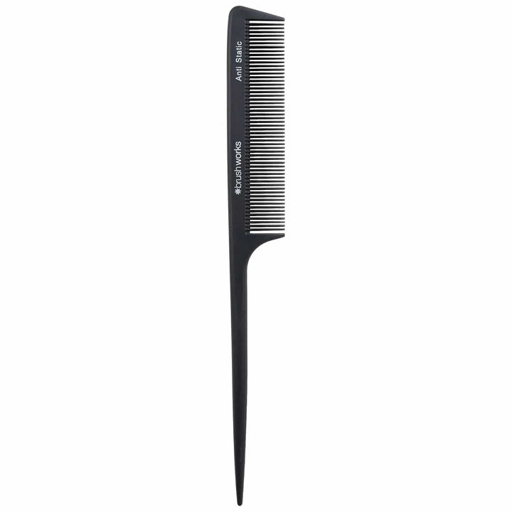 Black tail comb for styling and separating hair