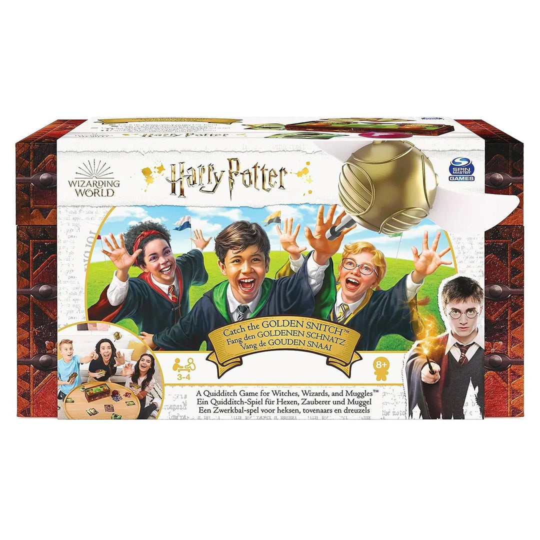 Wizarding World Harry Potter Catch the Golden Snitch game in box packaging