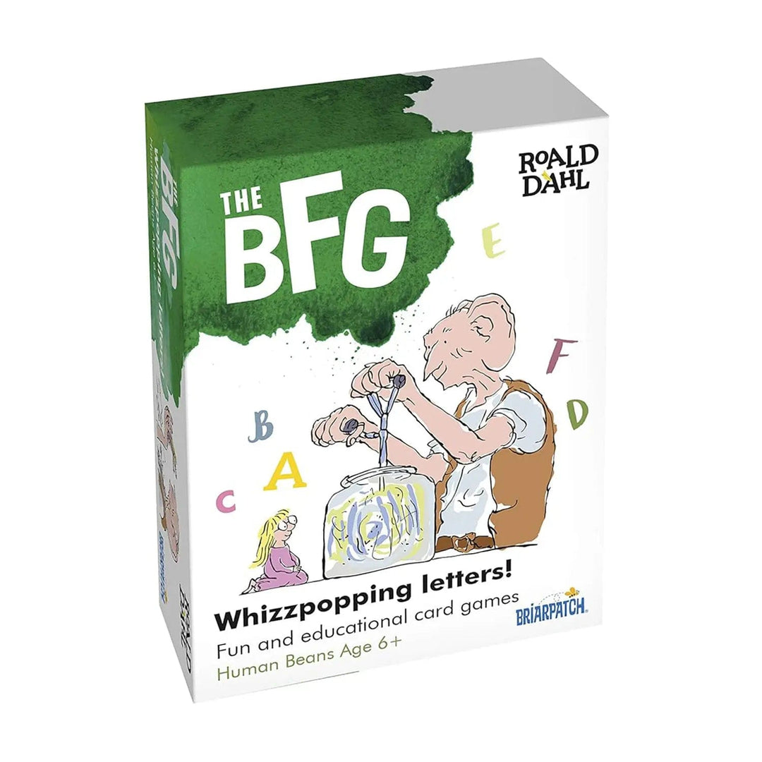 The BFG by Roald Dahl Whizzpopping Letters fun and educational card games box