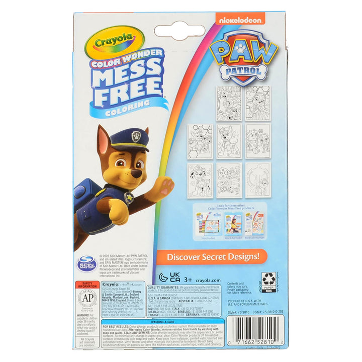 Crayola Mess Free Colouring Travel Set 8 Pages with 3 Markers