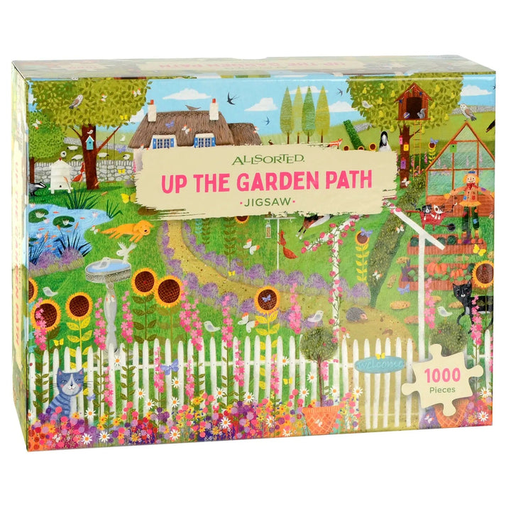 Up the garden path illustrated 1000 piece jigsaw puzzle