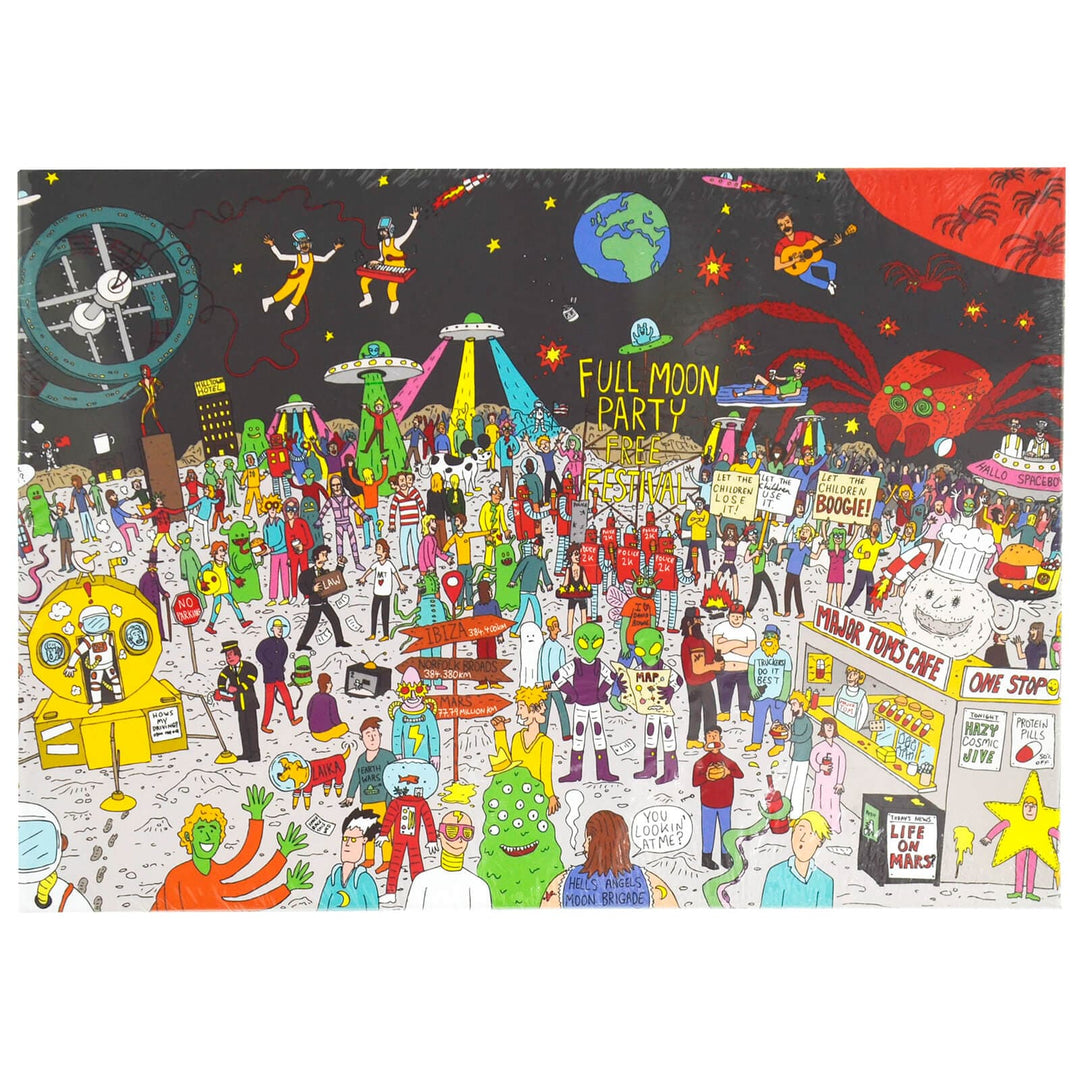 Where's Bowie? Jigsaw Puzzle Find David Bowie 500 Pieces