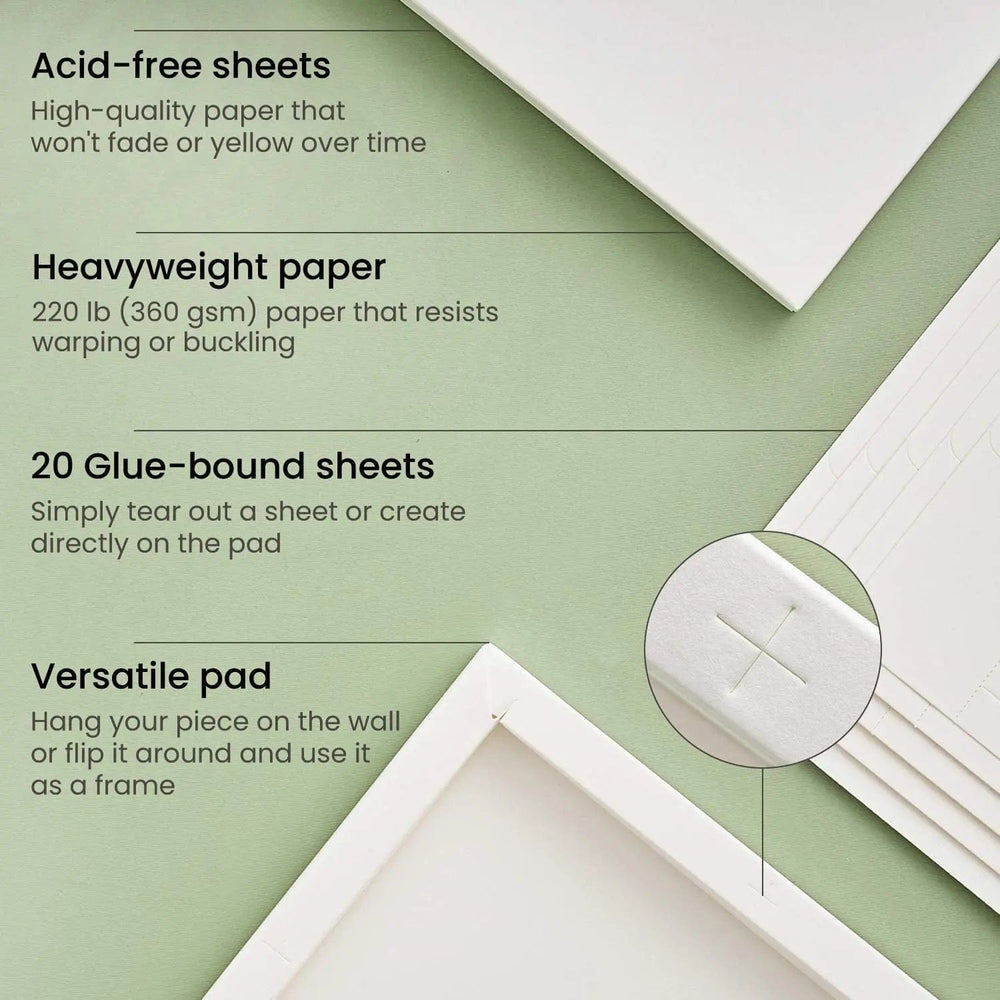 Information on heavyweight paper for acrylic painting