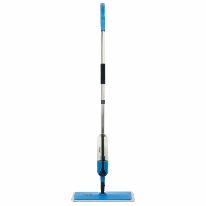 Mud Mummy spray mop with water reservoir, blue head and handle