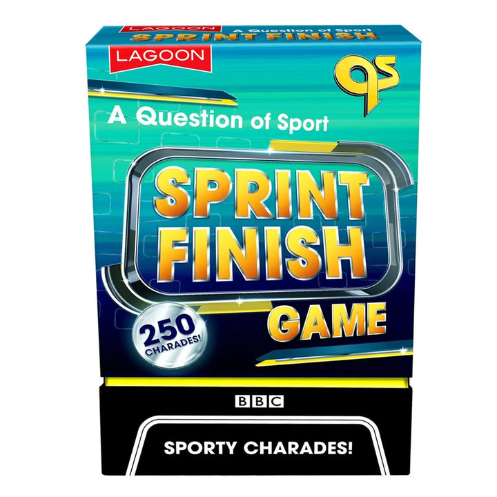 A Question of Sport Sprint Finish game in box, for games night