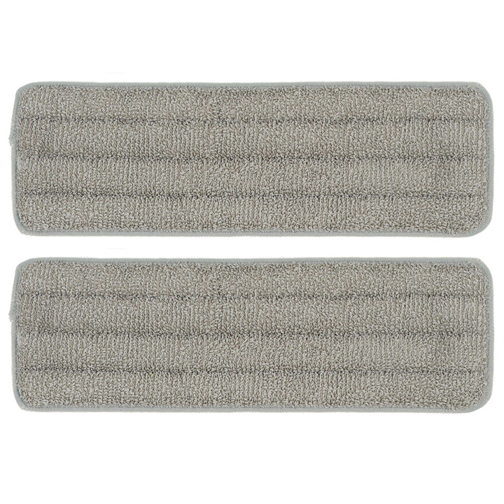 2 grey microfibre replacement mop heads for the Mud Mummy Spray Mop