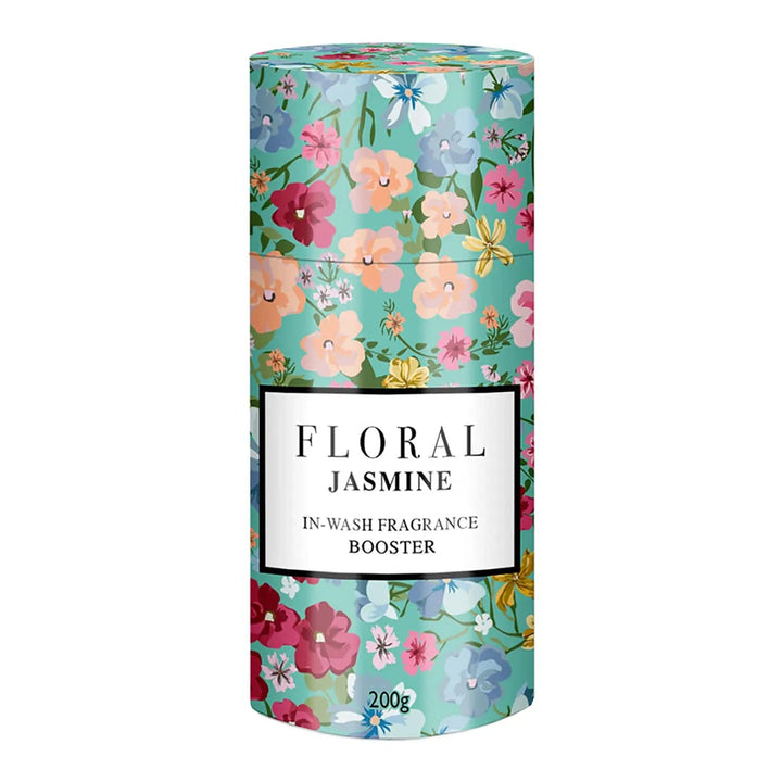 Floral Jasmine Scented in-wash fragrance booster crystals in a 200g pretty flowers pack