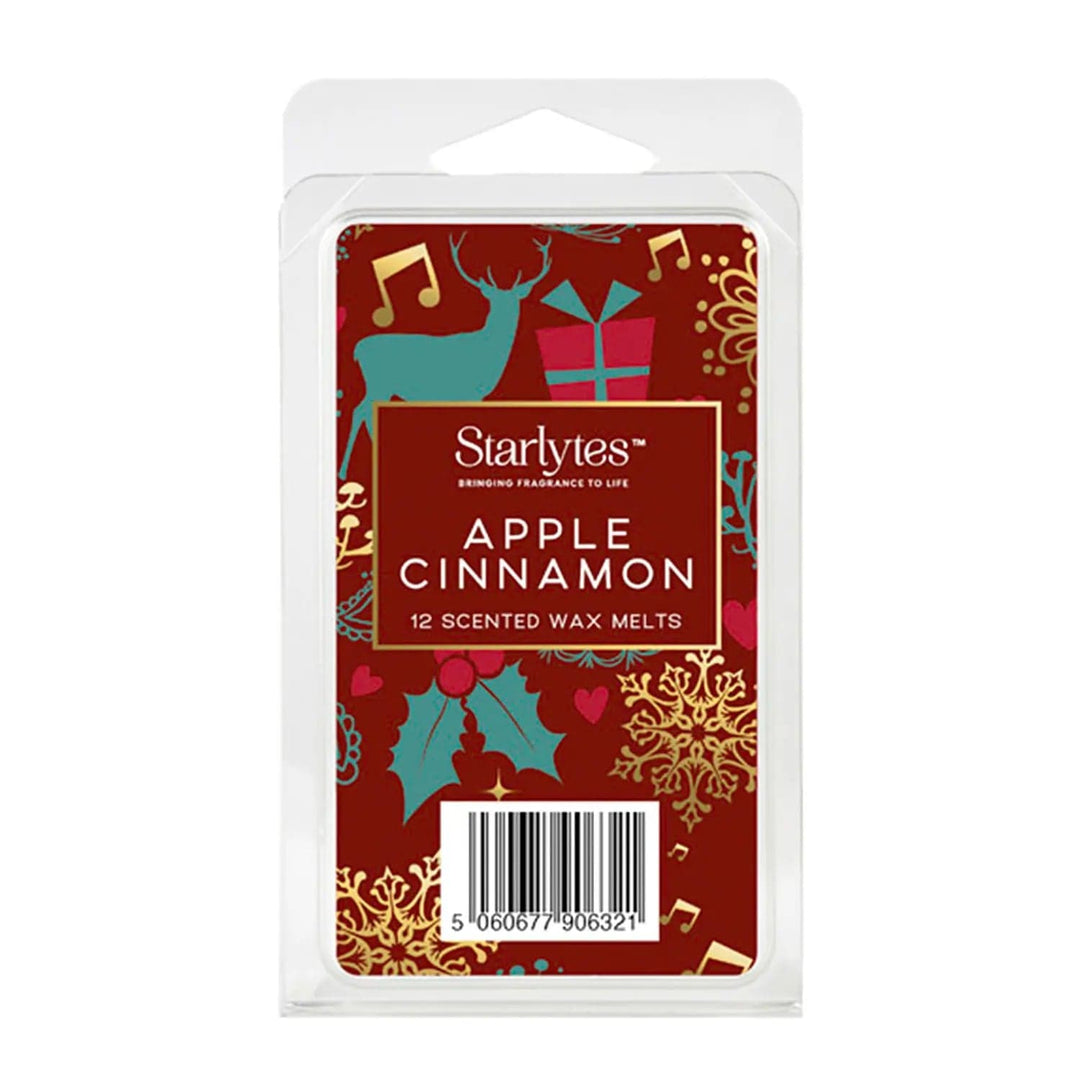 Starlytes pack of 12 Apple Cinnamon scented wax melts