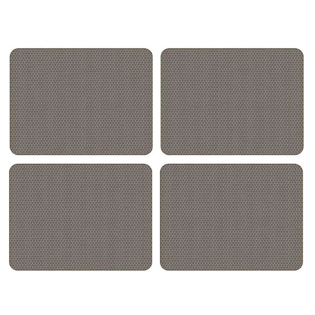 Set of 4 Large Placemats Classic Designs Cork Back Table Mats